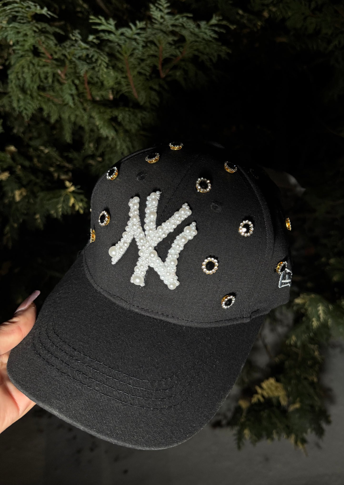 Custom NY Black Hat
