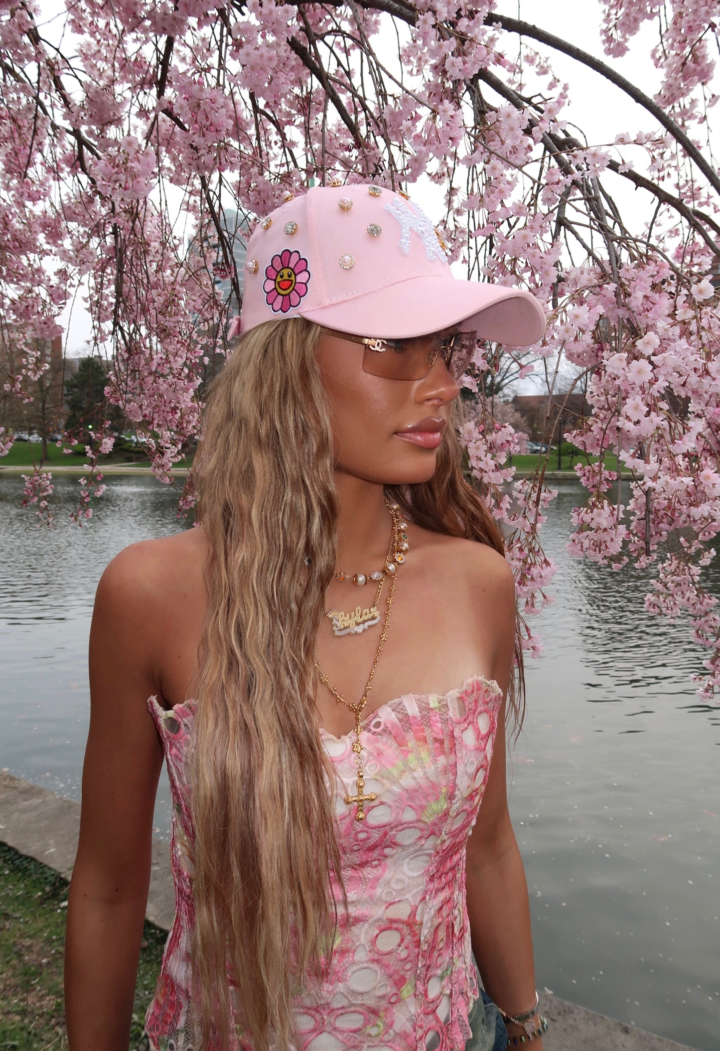 Custom NY Pink Hat