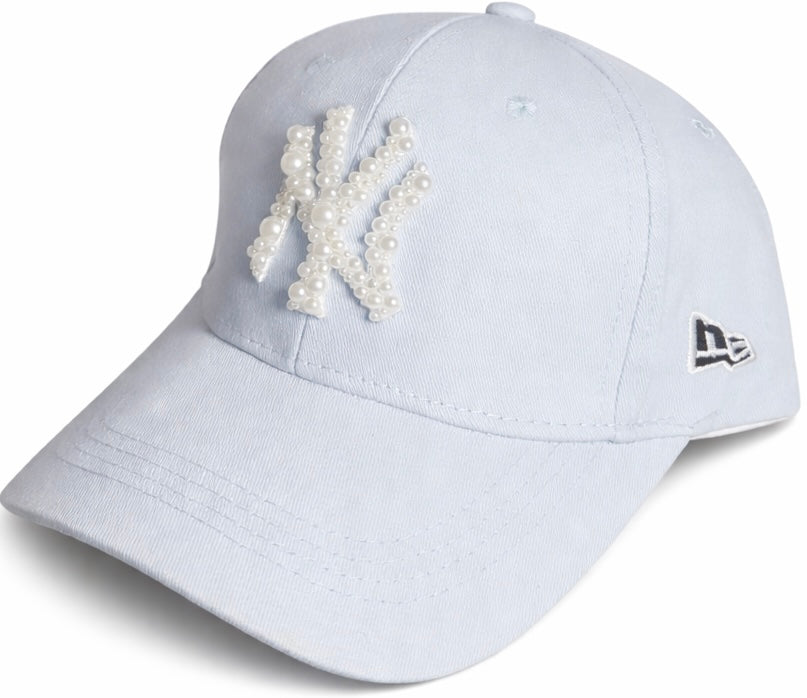 Pearl Logo Custom NY Hat Blue
